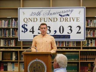QND senior, Lucas Cline