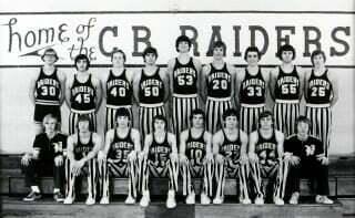 C.B. Raiders Basketball 1973-74