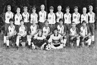 1986 Boys Soccer Team