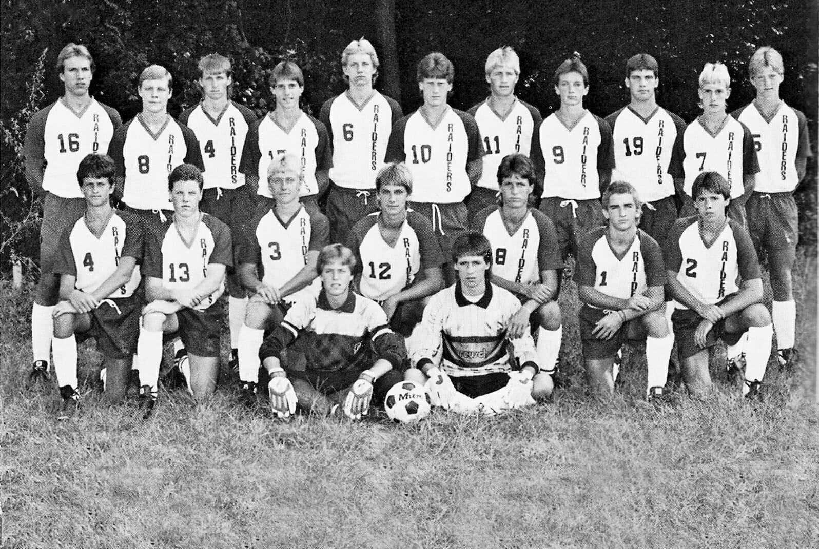 1986 Boys Soccer Team - QND Hall of Fame