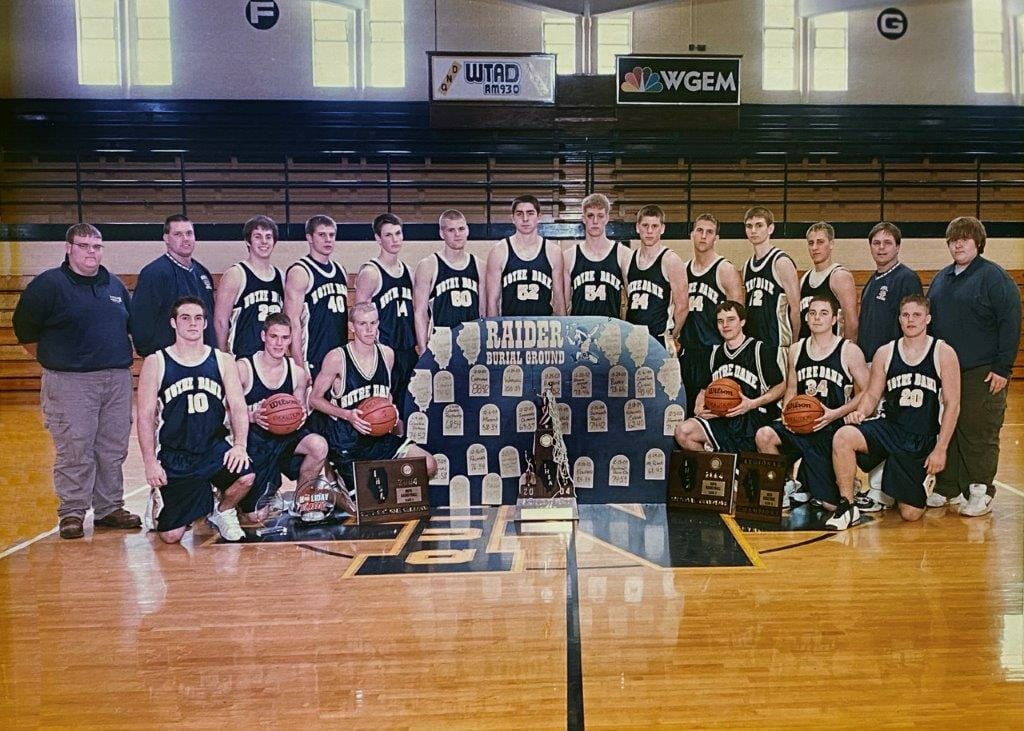 2003-04 Boys Basketball Team