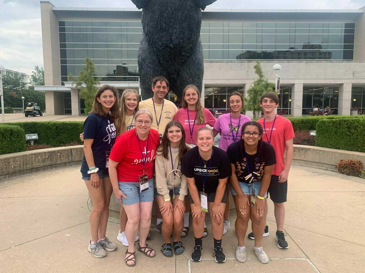 QND Campus Ministry Student Leadership Team Steubinville 2022