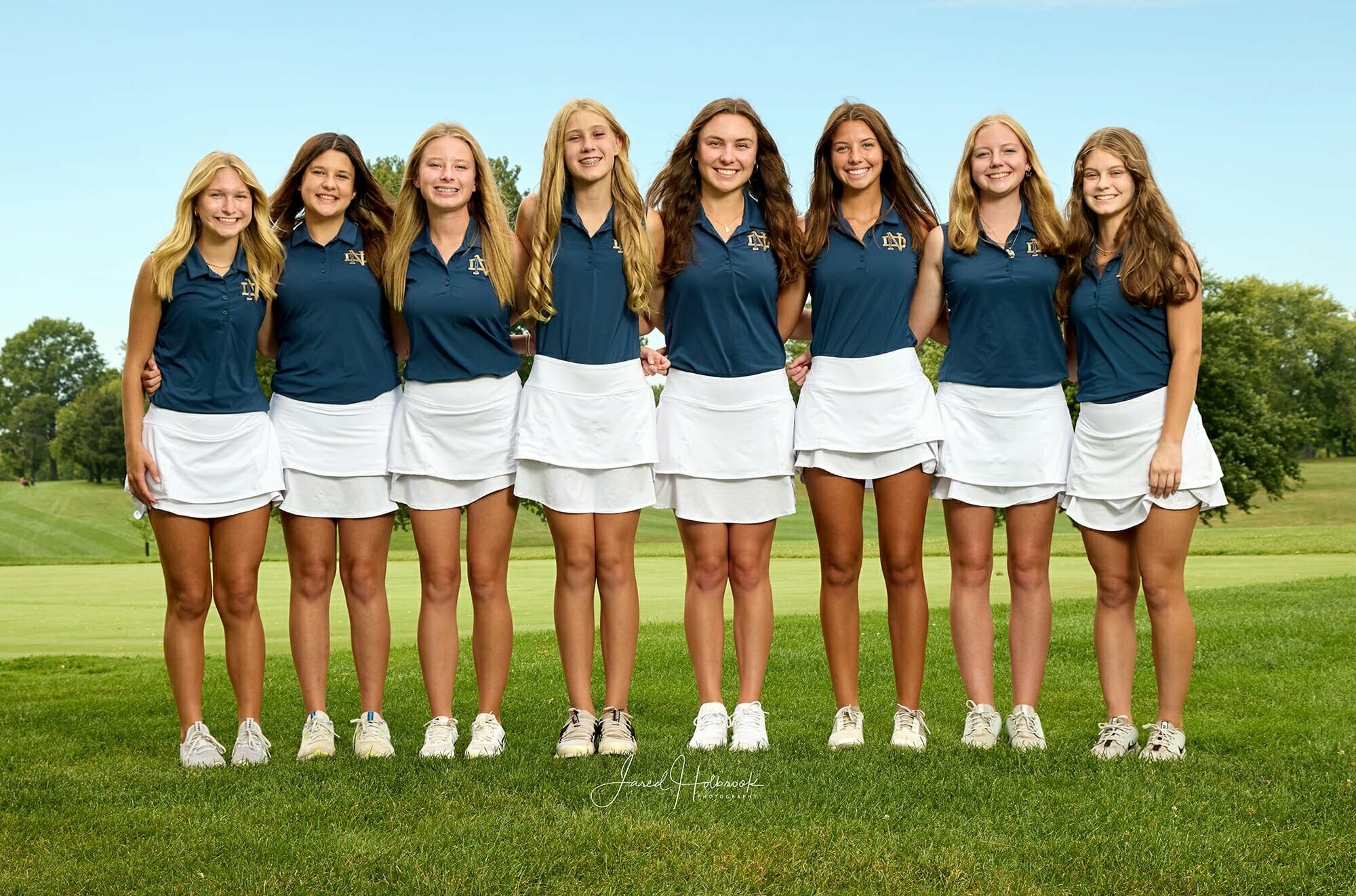 QND Girls Golf Team 2022