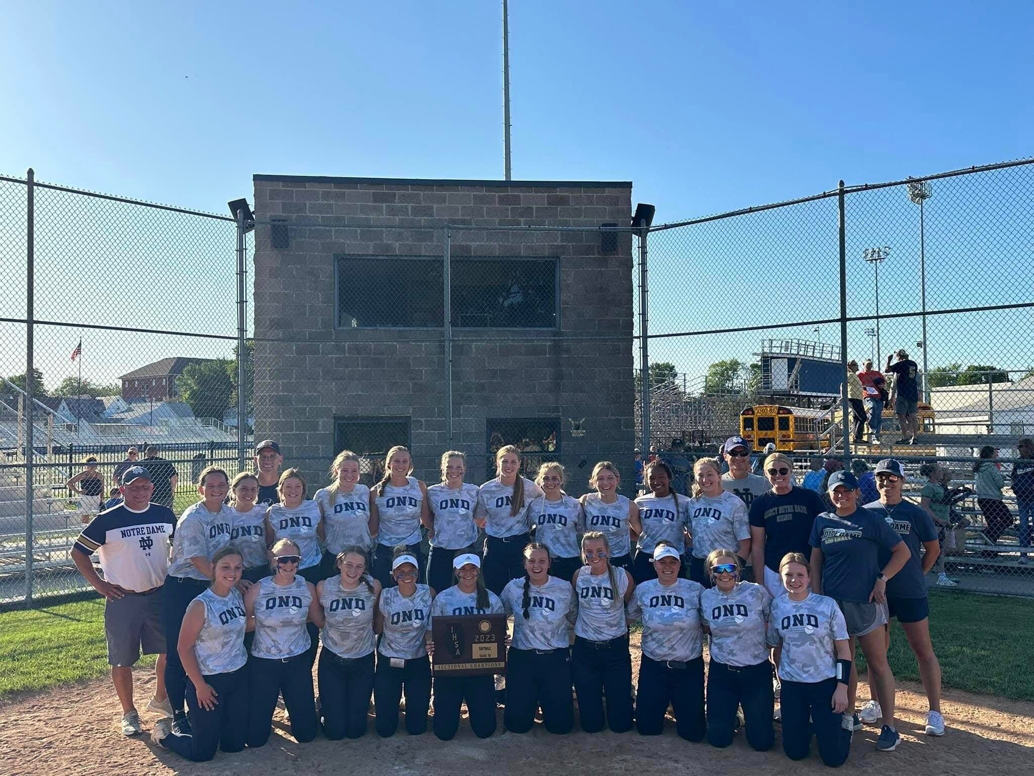 Girls Softball Quincy Notre Dame