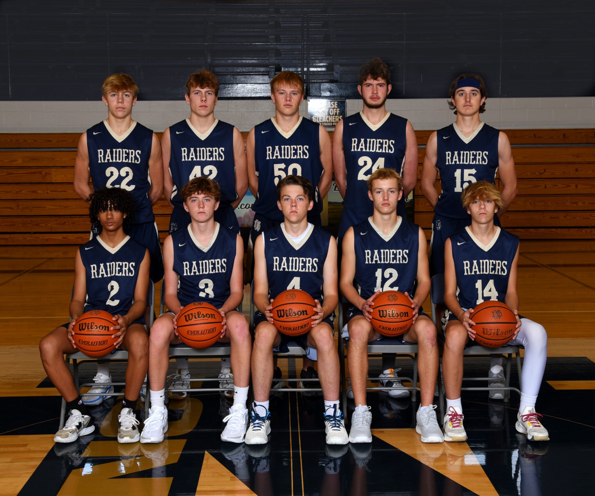 QND Boys JV Basketball 2023-24