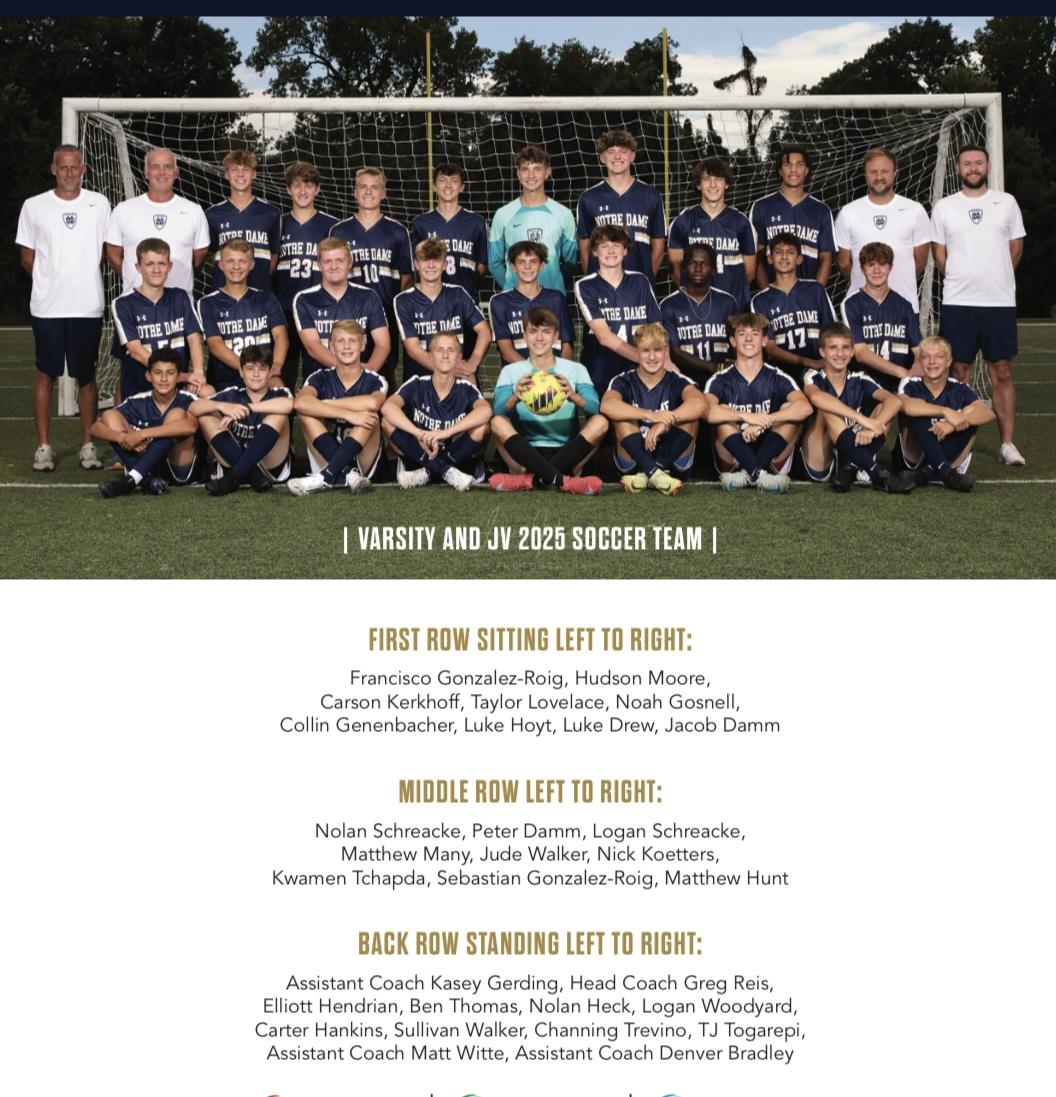 Screenshot QND Boys Soccer team
