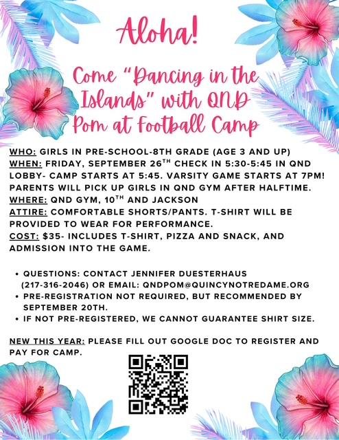 QND Pom Football Camp - 1