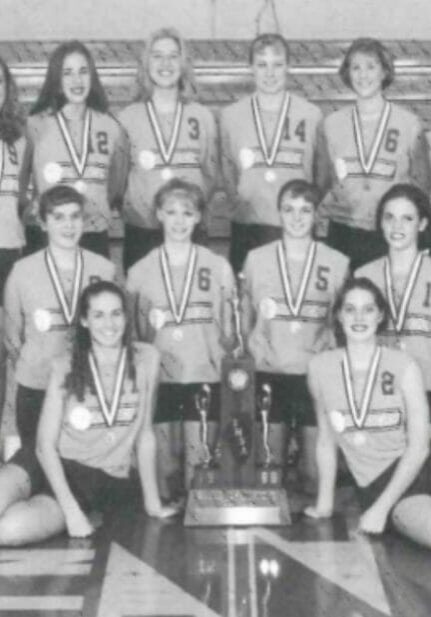 1998 Volleyball State Champs