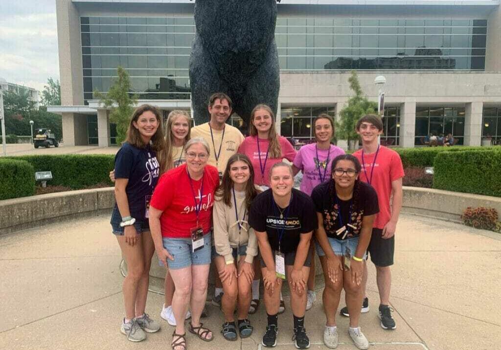 QND Campus Ministry Student Leadership Team Steubinville 2022