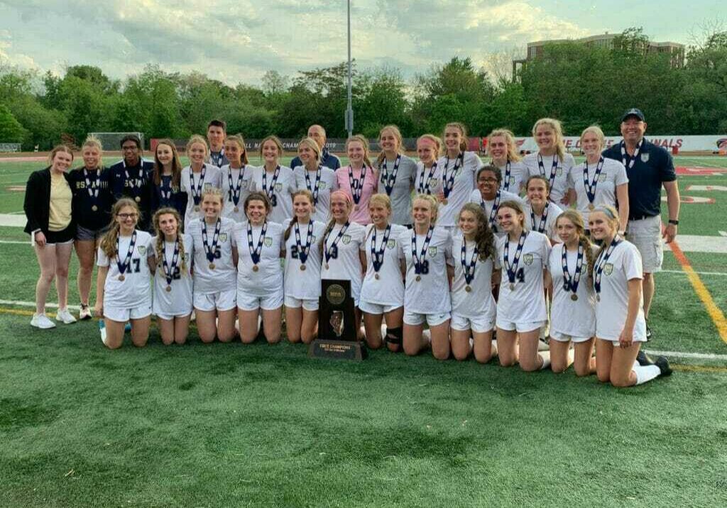 QND Girls Soccer State Championship Team